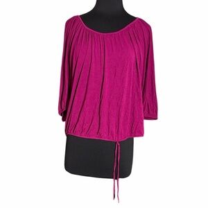 Apt. 9 Women's Magenta Blouse